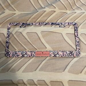 Simply Southern Pink and Navy License Plate Frame